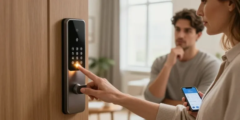 serrure connectée à code