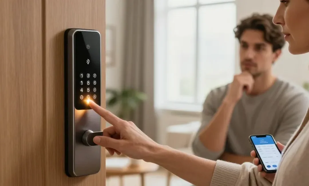 serrure connectée à code